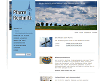 Tablet Screenshot of pfarre-rechnitz.at